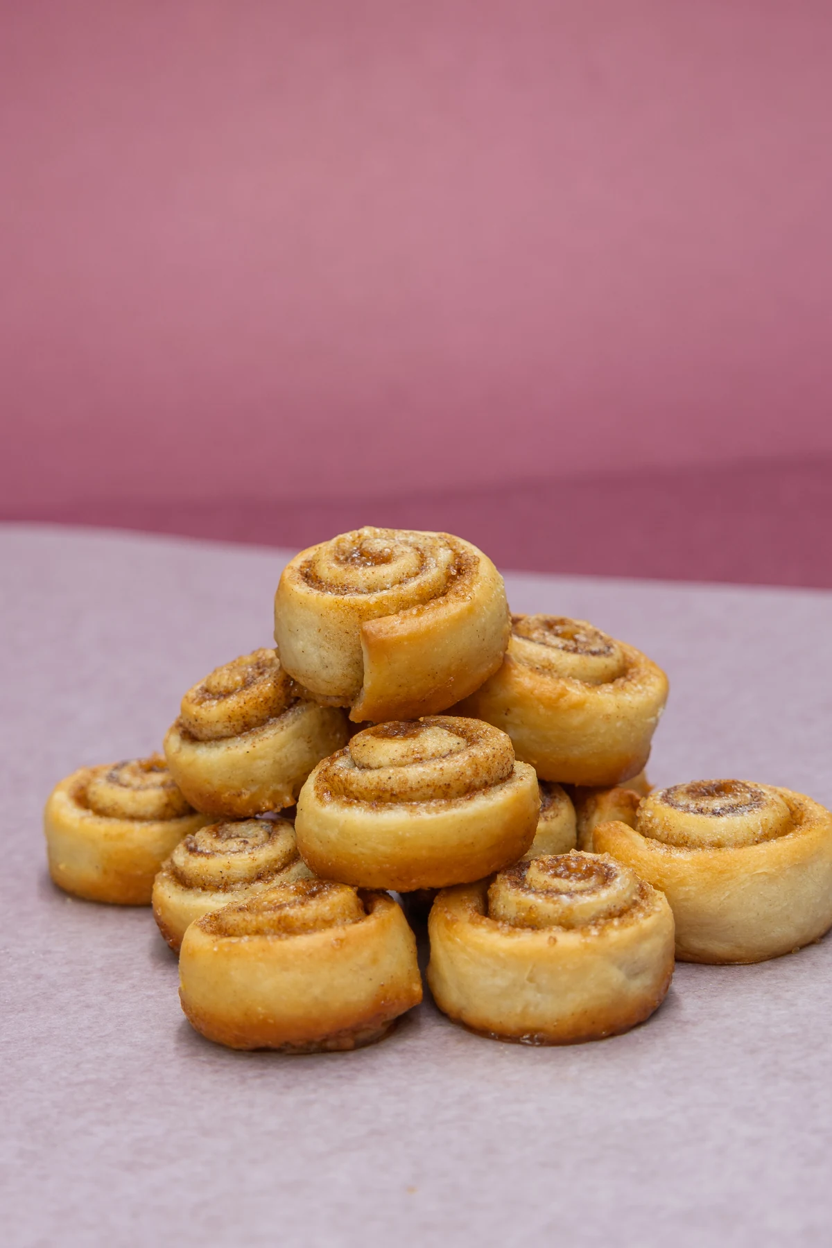 Colección de mini cinnamon rolls